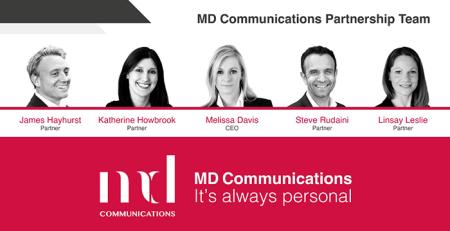 MD Communications partnership team