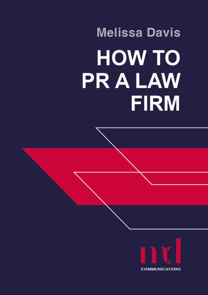 how to pr a law firm book cover