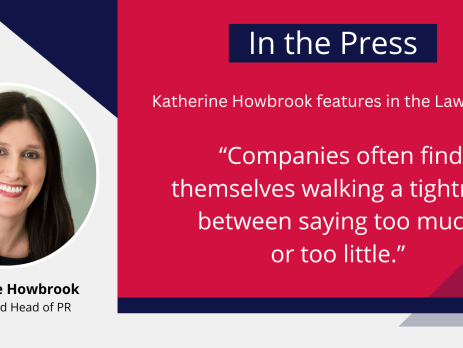 katherine howbrook in the law gazette