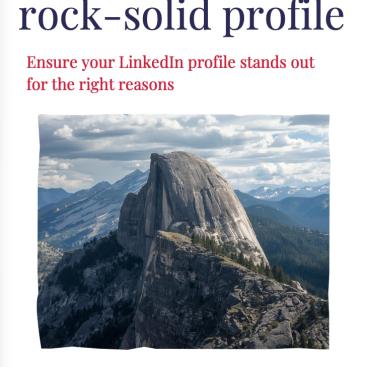 linkedin rock solid cover