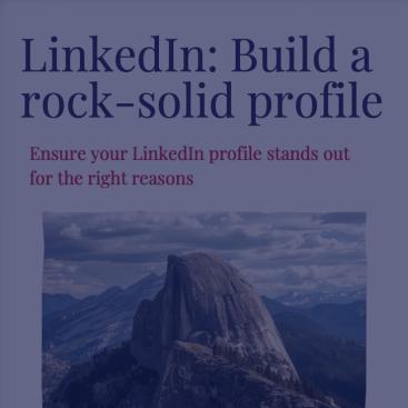 linkedin rock solid cover square