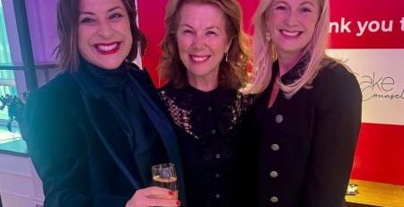 Melissa with fellow attendees at the Women and Diversity in Law Awards