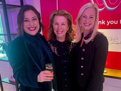 Melissa with fellow attendees at the Women and Diversity in Law Awards