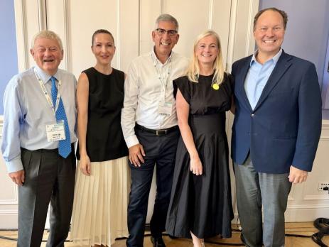 Melissa Davis with fellow panellists Gary Assim, Katie Cramond-Hill, Louise Edwards and David Gutierrez at the IBA Law Firm Management Committee Academy for Leaders